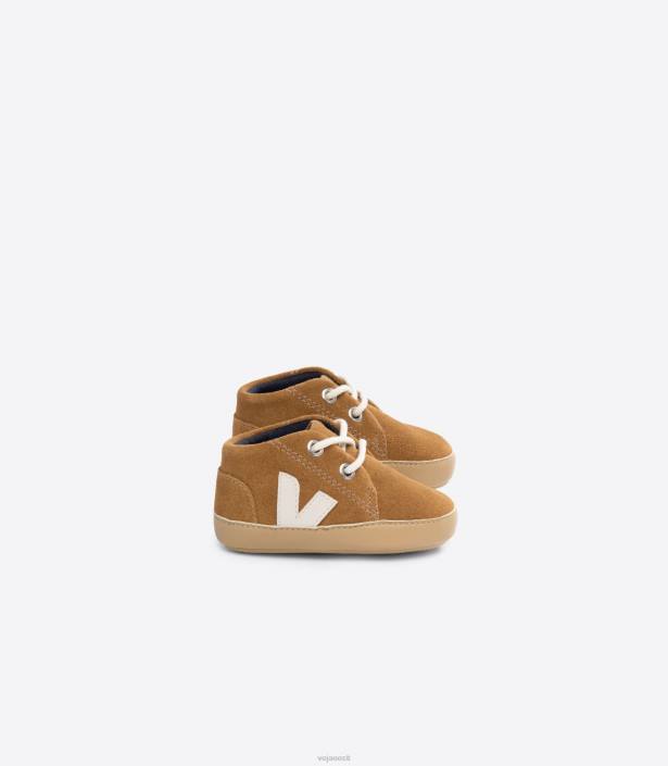 lapsed Veja beebi seemisnahast kaamel Pierre kingad 80LZ402