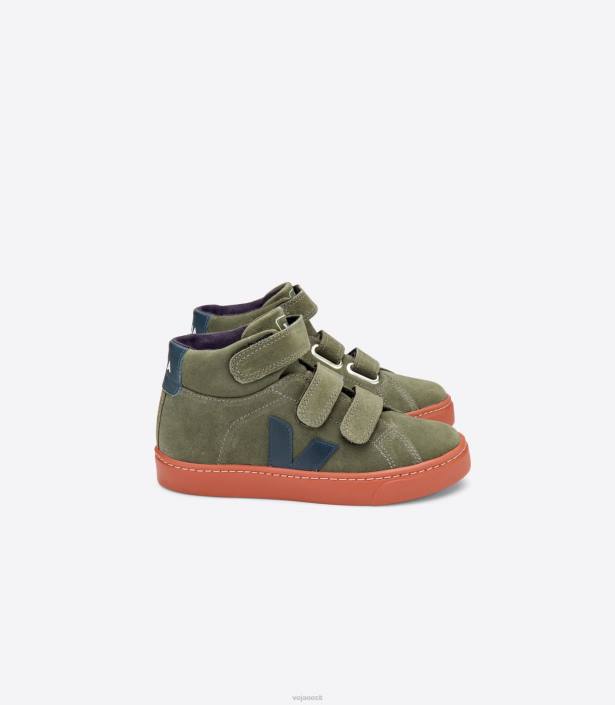 lapsed Veja esplar mid suede mud nautico roostetald kingad 80LZ312