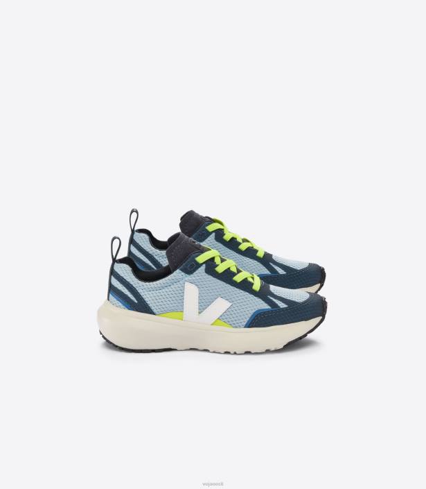 lapsed Veja kanaari elastsed paelad alveomesh terasest valge kingad 80LZ376