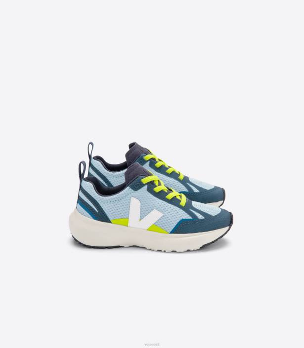 lapsed Veja kanaari elastsed paelad alveomesh terasest valge kingad 80LZ383