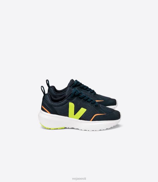 lapsed Veja kanaari pitsid alveomesh nautico jaune fluo kingad 80LZ389