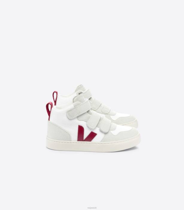 lapsed Veja v-10 keskmise b-silmaga valge marsala kingad 80LZ343