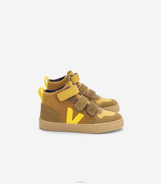 lapsed Veja v-10 mid suede multico kaameli toonik kingad 80LZ345