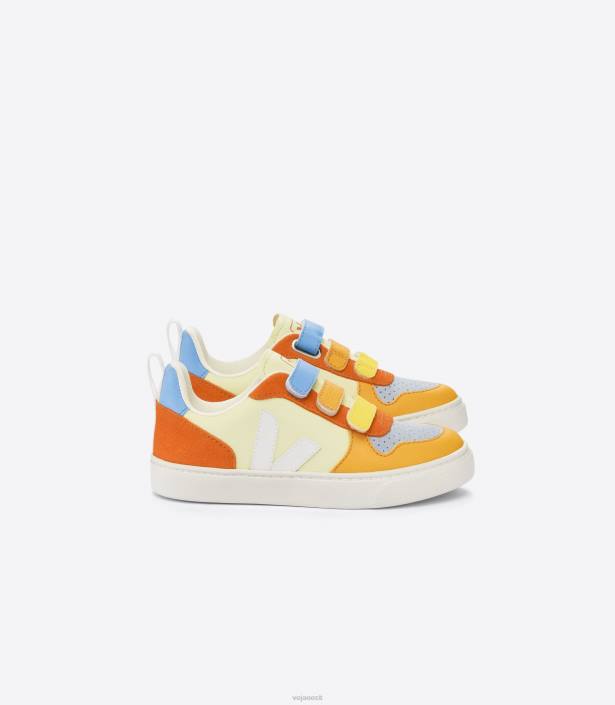 lapsed Veja v-10 kroomivaba nahast multico päike kingad 80LZ353