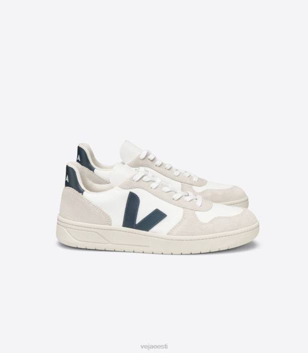 mehed Veja v-10 b-silma valge nautico kingad 80LZ46
