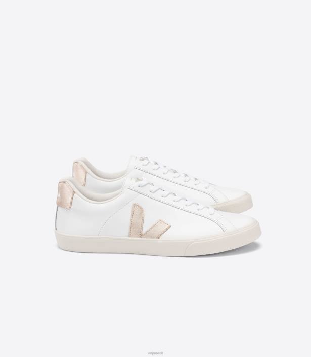 naised Veja esplar nahk valge plaatina kingad 80LZ241
