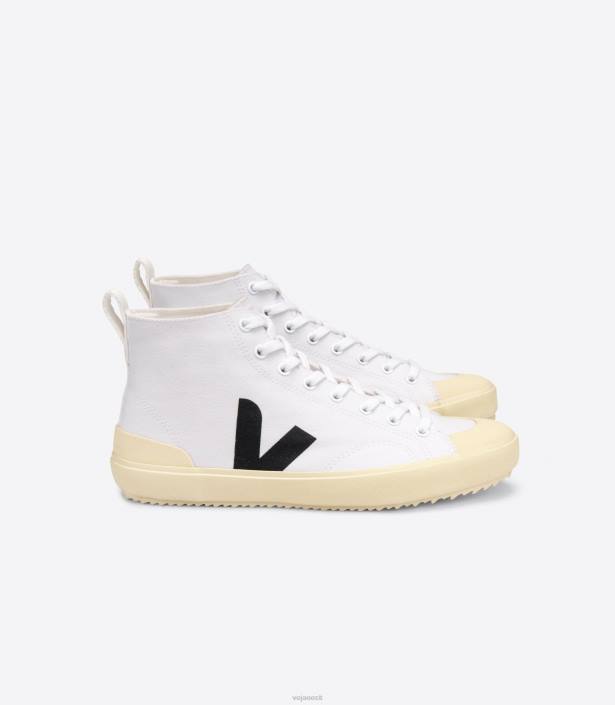 naised Veja nova ht canvas valge must võitald kingad 80LZ288