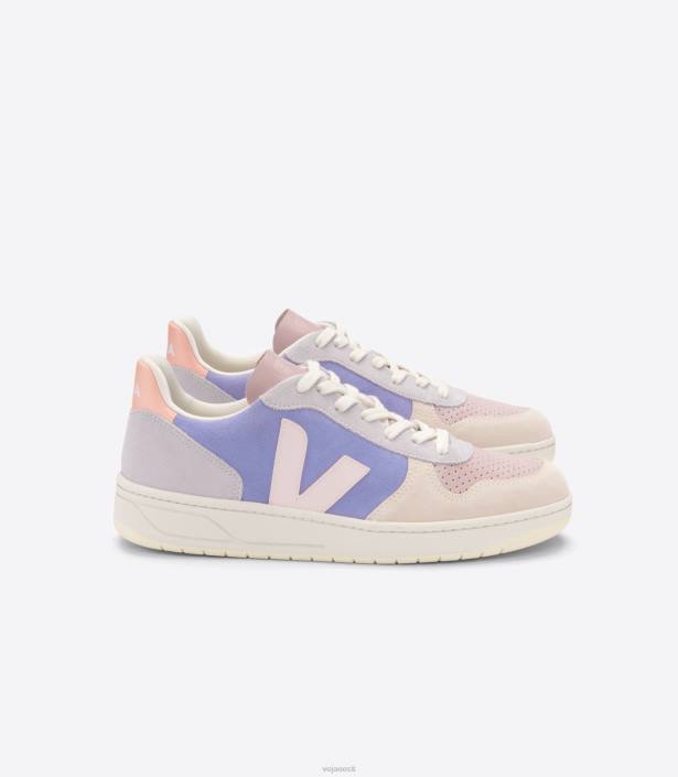 naised Veja v-10 suede multico lavande kingad 80LZ232