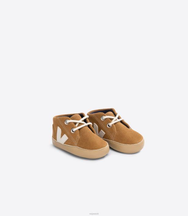 lapsed Veja beebi seemisnahast kaamel Pierre kingad 80LZ402