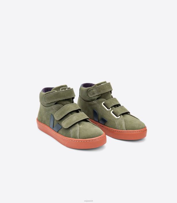 lapsed Veja esplar mid suede mud nautico roostetald kingad 80LZ312