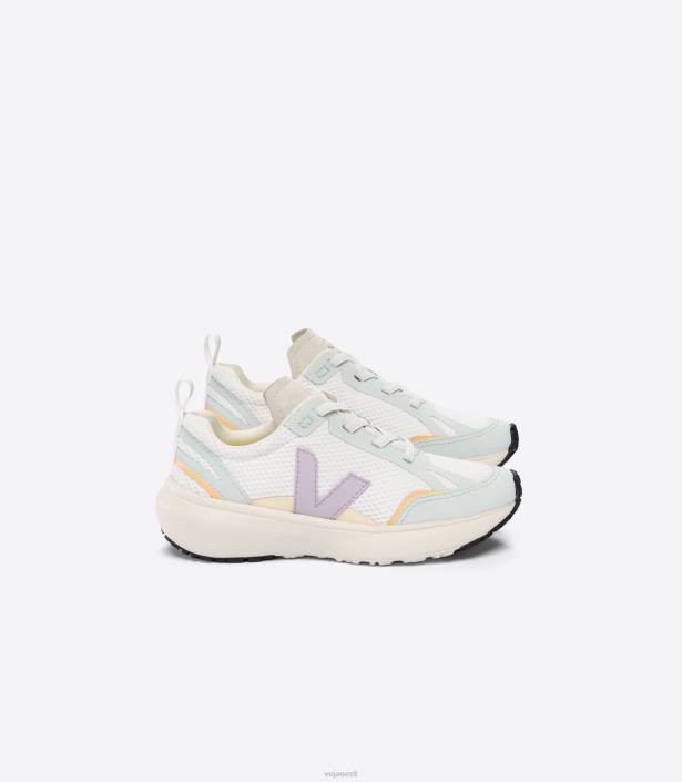lapsed Veja kanaari elastsed paelad alveomesh valge parme kingad 80LZ386