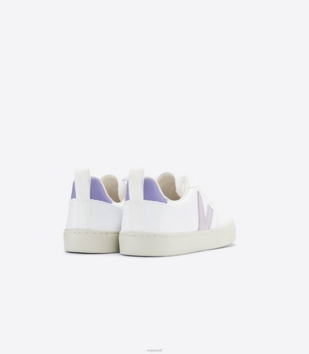 lapsed Veja v-10 pitsid cwl valge parme lavand kingad 80LZ369