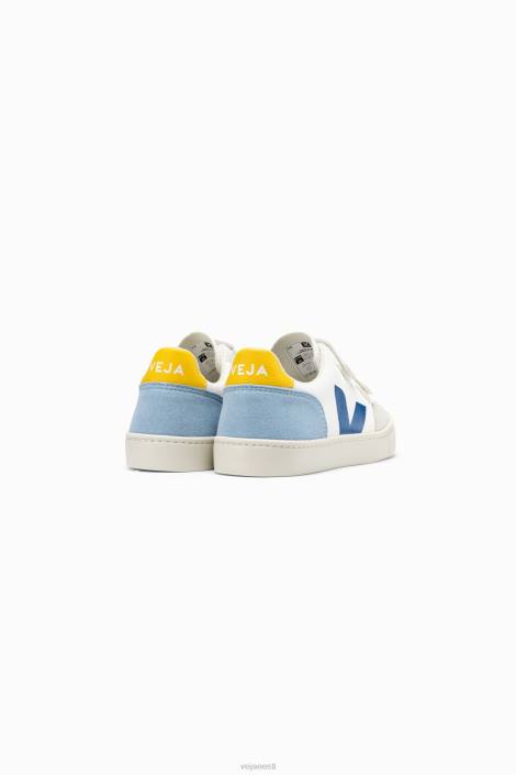 lapsed Veja v-12 kroomivaba nahk valge multico kingad 80LZ309