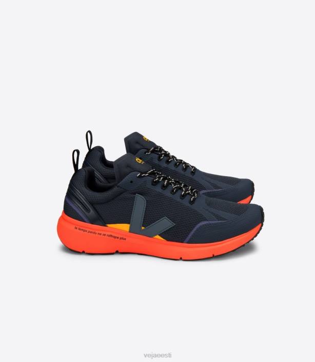 mehed Veja X condor 2 ciele nautico oranž fluo kingad 80LZ197