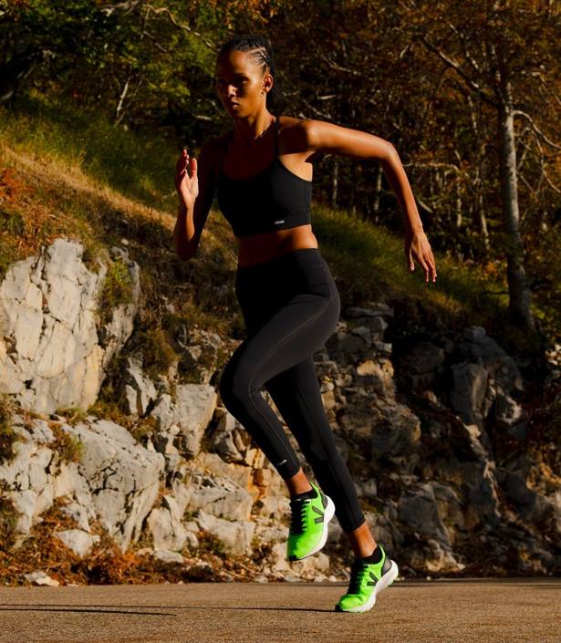 mehed Veja marliin v-knit vert fluo must kingad 80LZ206