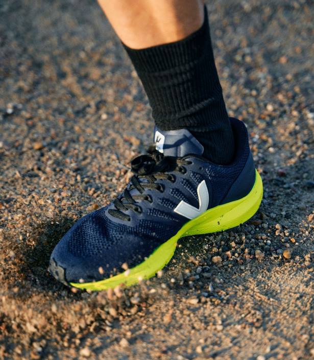 mehed Veja marlin lt v-knit must kaki jaune fluo kingad 80LZ205