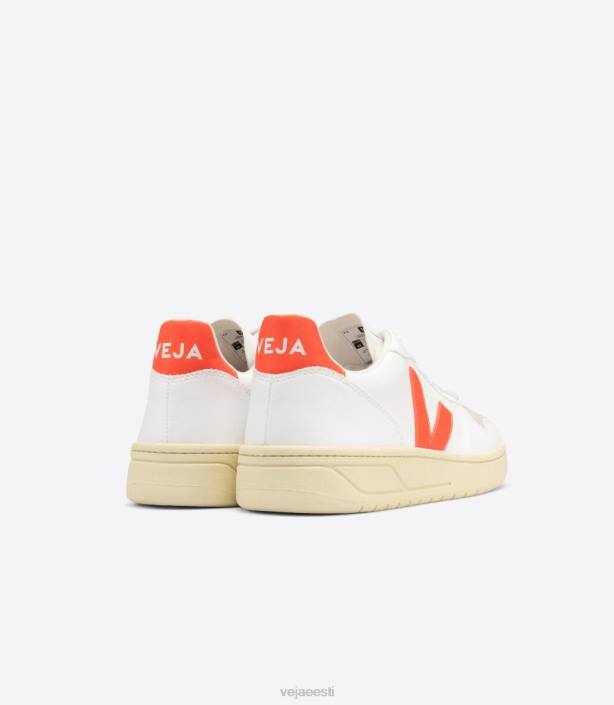 mehed Veja v-10 cwl valge oranž fluo kingad 80LZ51