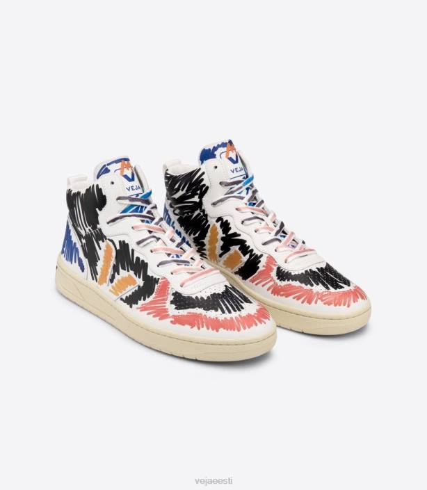 naised Veja X v-15 nahast marni must kingad 80LZ240