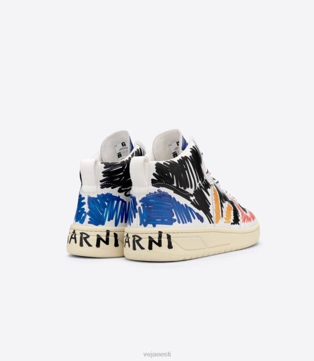 naised Veja X v-15 nahast marni must kingad 80LZ240