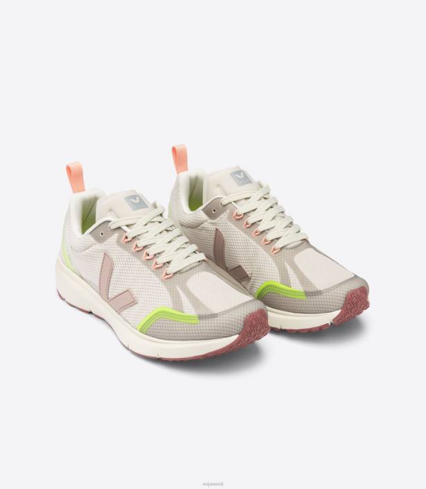 naised Veja condor 2 alveomesh natural babe jaune fluo kingad 80LZ270
