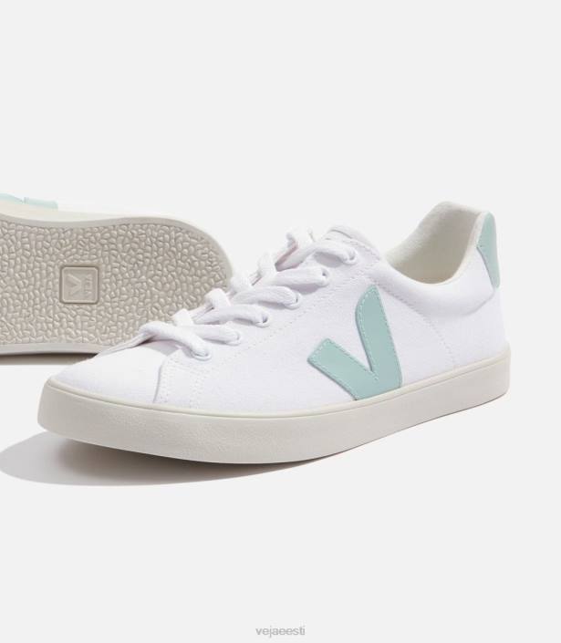 naised Veja esplar se lõuend valge matcha kingad 80LZ244