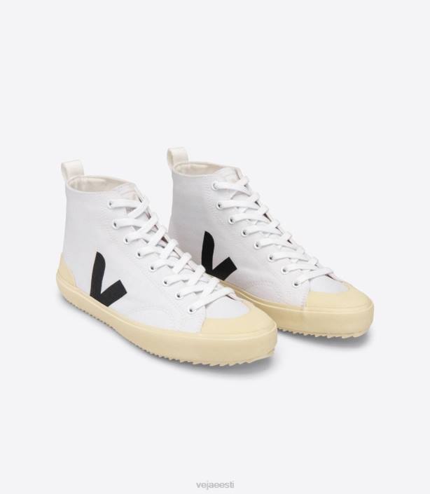 naised Veja nova ht canvas valge must võitald kingad 80LZ288