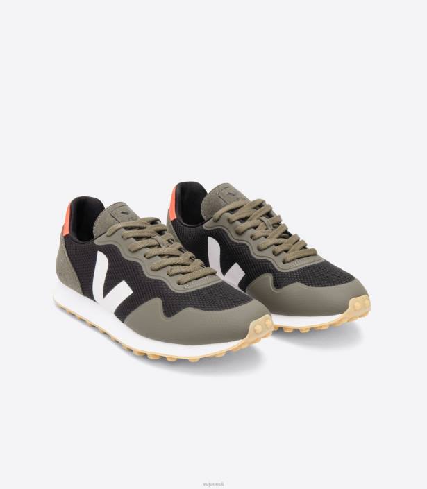 naised Veja sdu rt alveomesh must valge kaki kingad 80LZ265