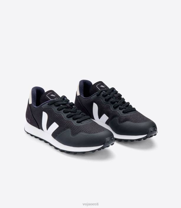 naised Veja sdu rt b-mesh must valge naturaalne kingad 80LZ266