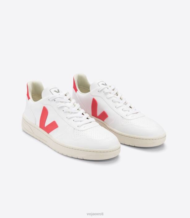 naised Veja v-10 cwl valge roosi fluo kingad 80LZ299