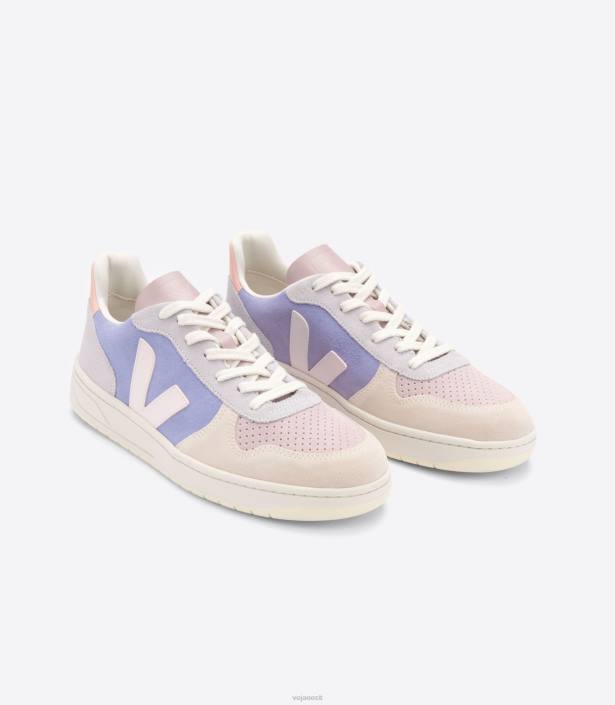 naised Veja v-10 suede multico lavande kingad 80LZ232