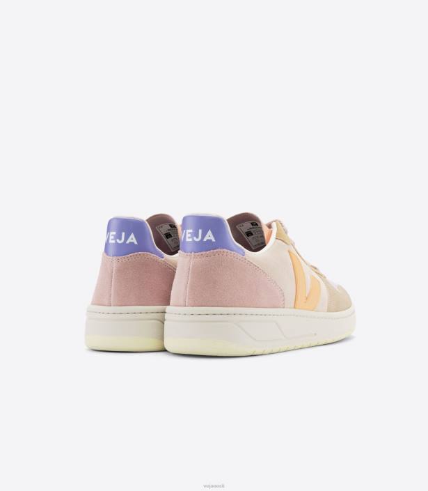 naised Veja v-10 suede multico virsik kingad 80LZ234